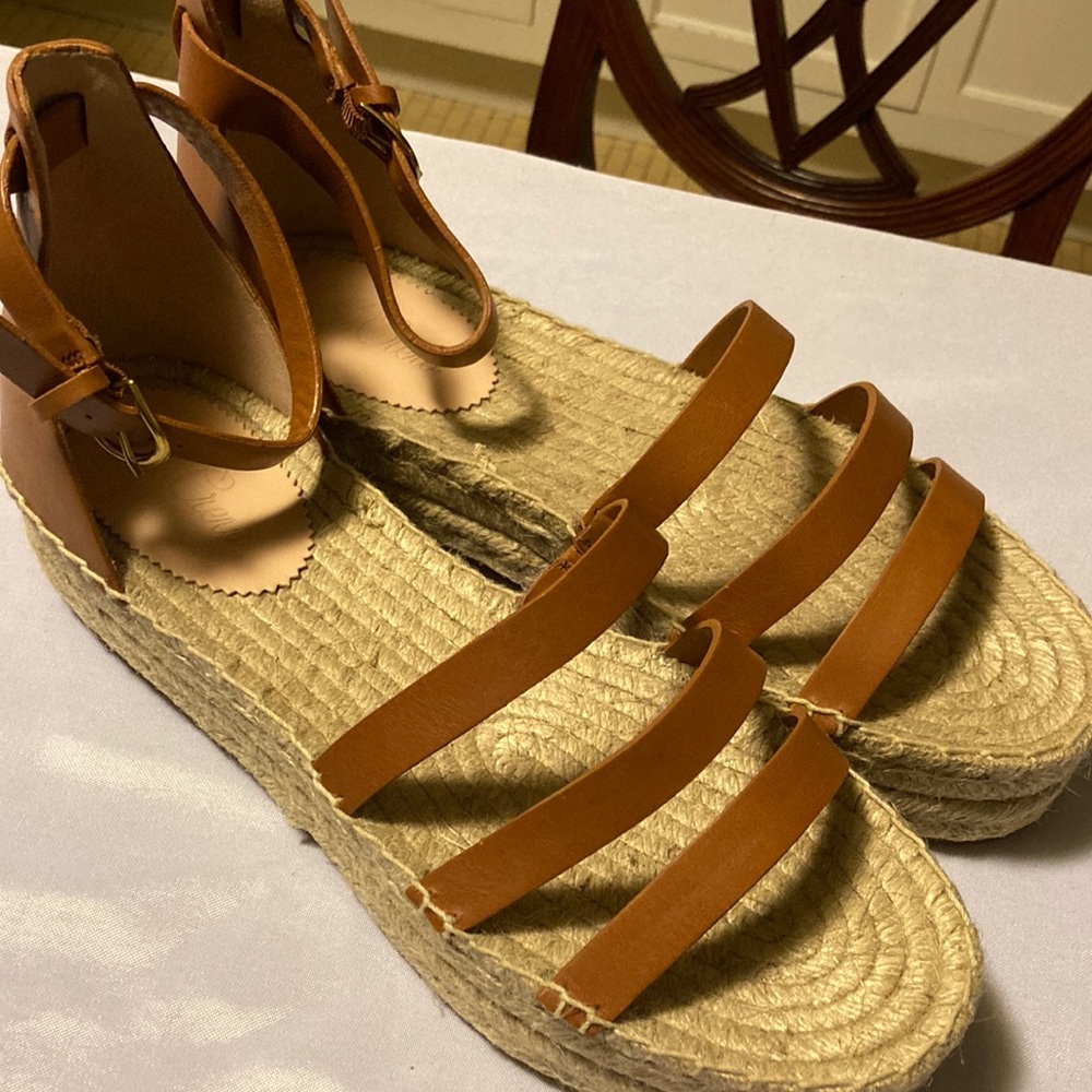 NEW! J. Crew Grace Gladiator Espadrille Sandals